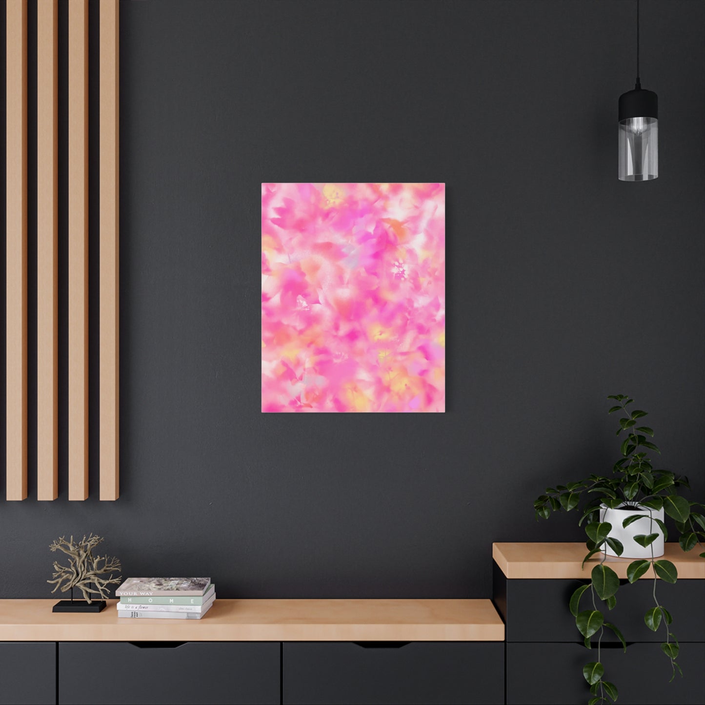 Artists Print: Botanical Symphony Pink Joy by Valentina Theodora