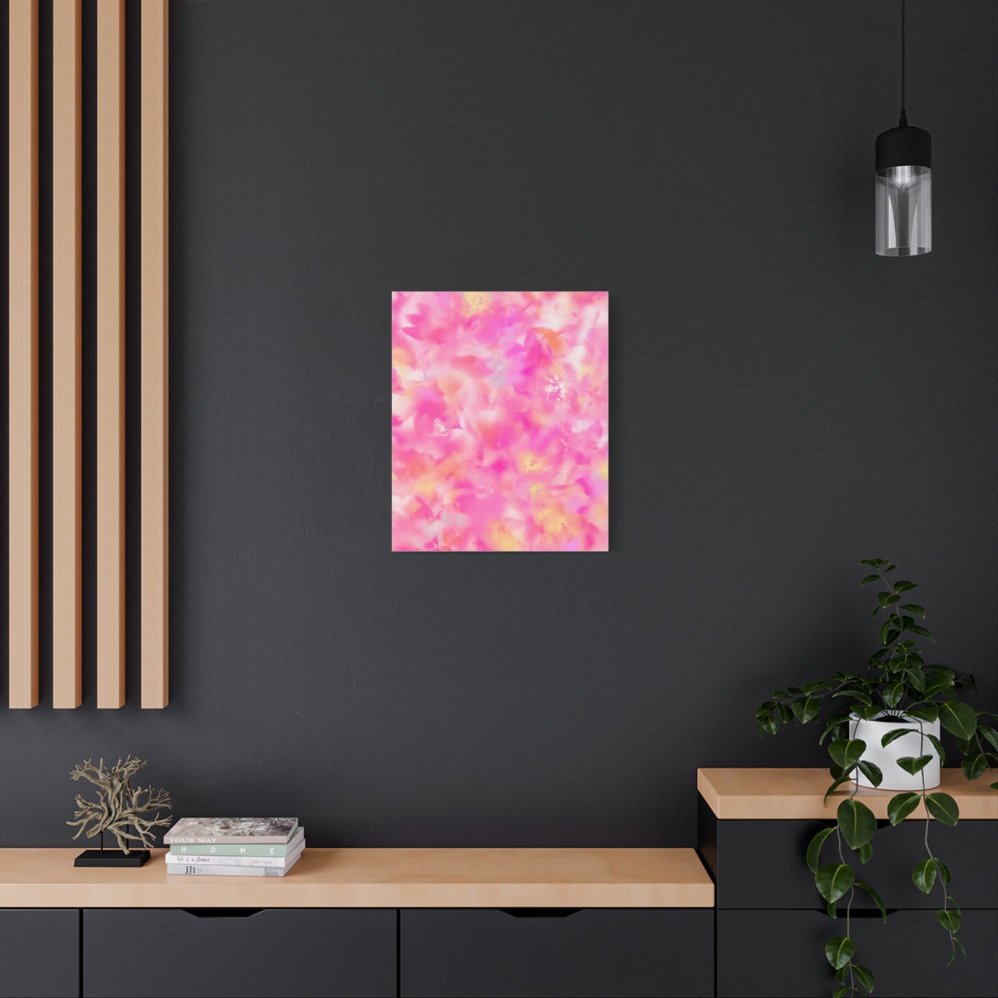 Artists Print: Botanical Symphony Pink Joy by Valentina Theodora