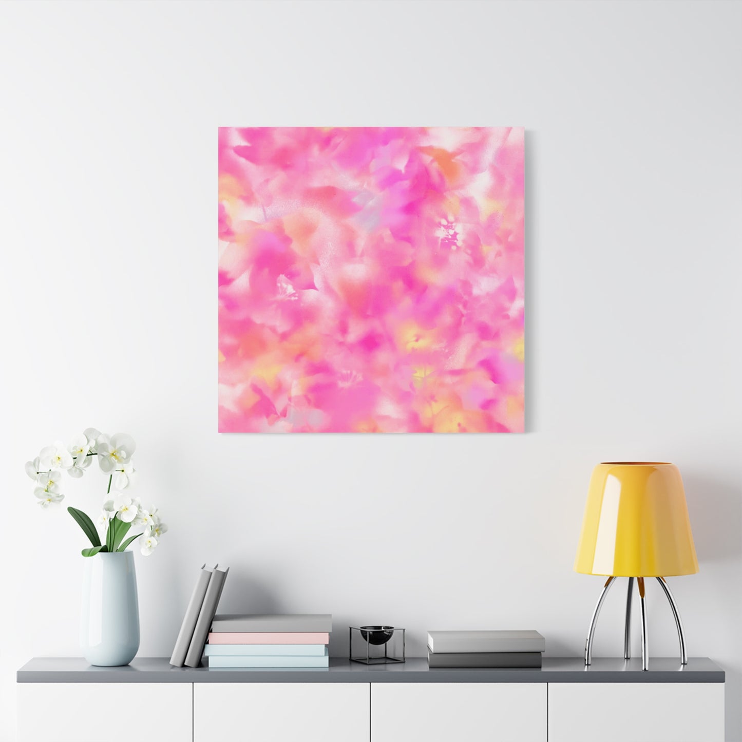 Artists Print: Botanical Symphony Pink Joy by Valentina Theodora