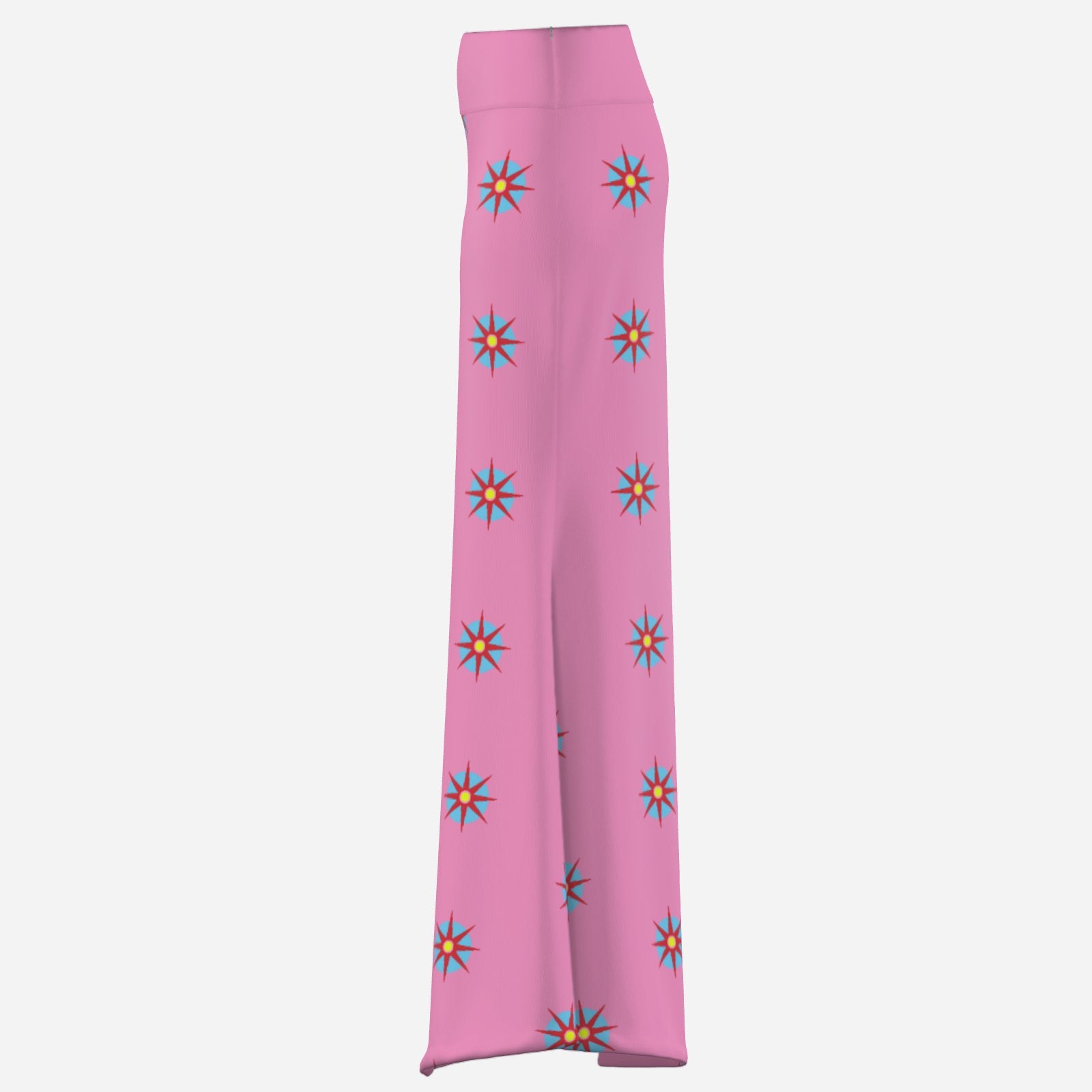 designer Valentina Theodora maxi flare skirt bubblegum pink bold delicious long celestial ultra cool statement piece