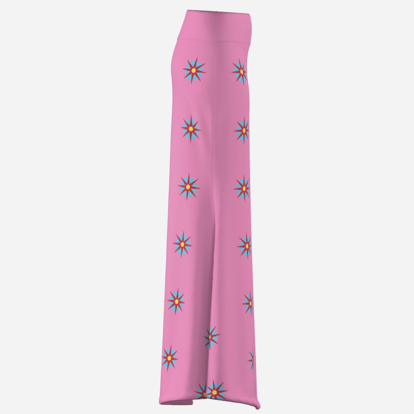 designer Valentina Theodora maxi flare skirt bubblegum pink bold delicious long celestial ultra cool statement piece