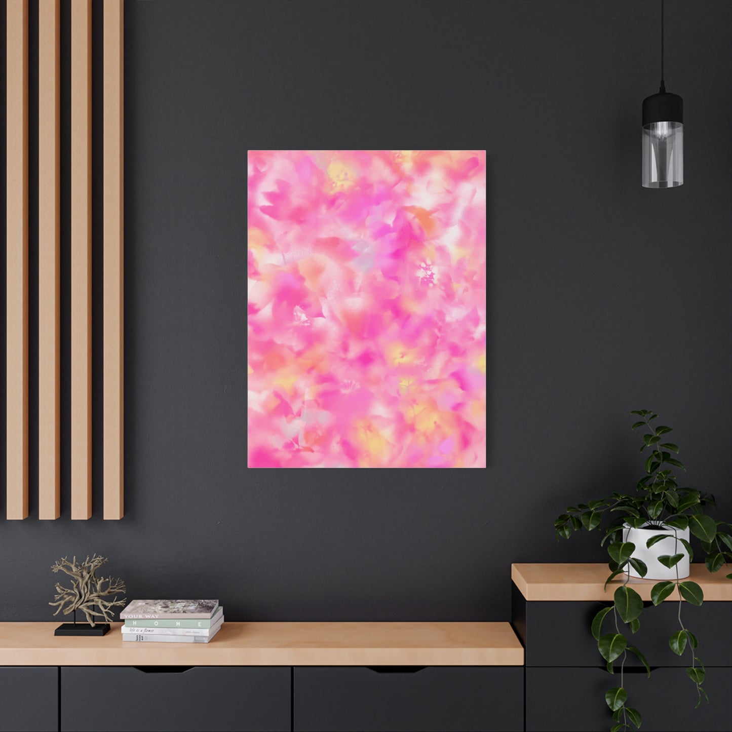 Artists Print: Botanical Symphony Pink Joy by Valentina Theodora