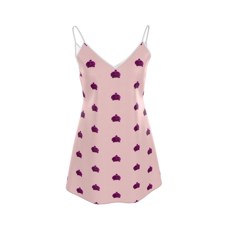 Orchid Mini Slip Dress