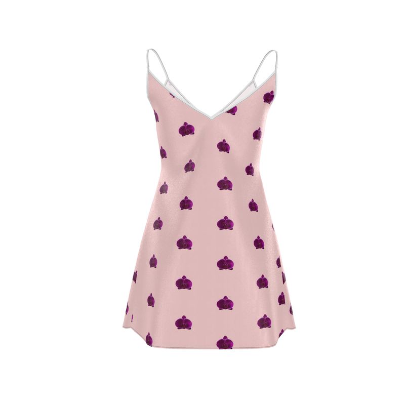 Orchid Mini Slip Dress