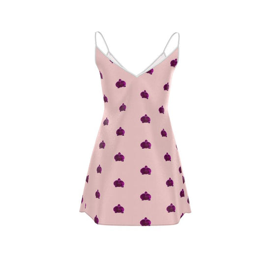 Orchid Mini Slip Dress