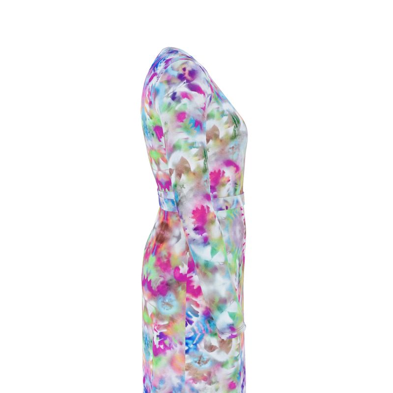 Melammu multi-coloured Wrap Dress