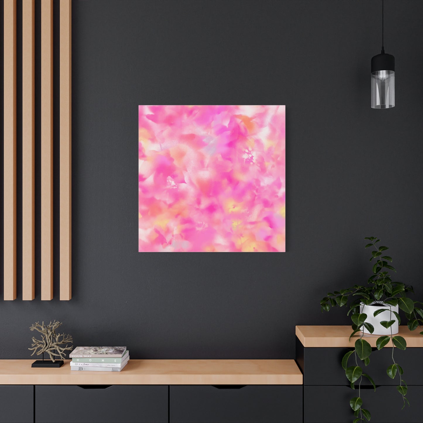 Artists Print: Botanical Symphony Pink Joy by Valentina Theodora