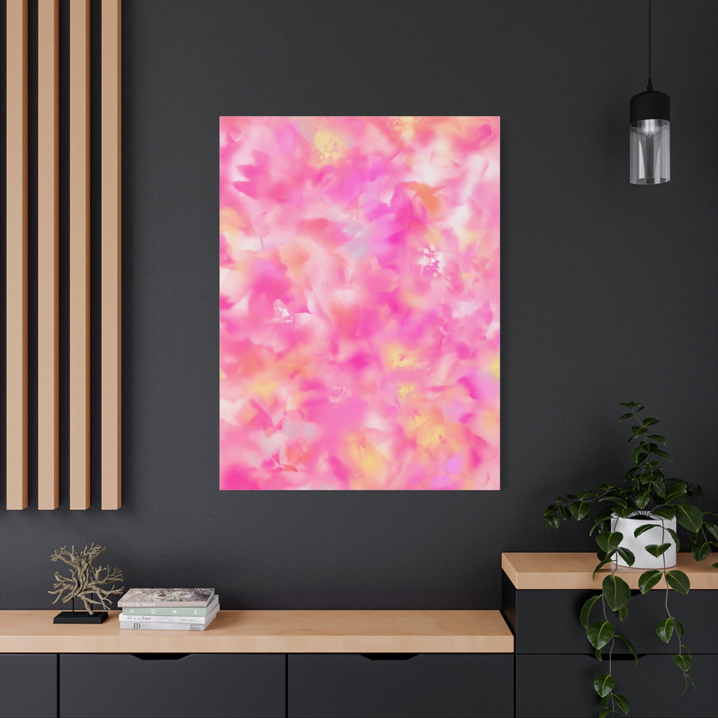 Artists Print: Botanical Symphony Pink Joy by Valentina Theodora